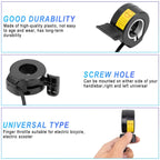 Ebike Thumb Throttle 130X Finger Throttle for Bafang Mid Drive Motor Conversion Kits 250W 500W 750W 1000W Speed Control Part