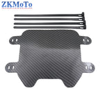 For Sur-ron Motorcycle Front Number Plate Frame Holder Black For SurRon Light BeeX Segway X160 X260 Electric Off-road Motorcycle