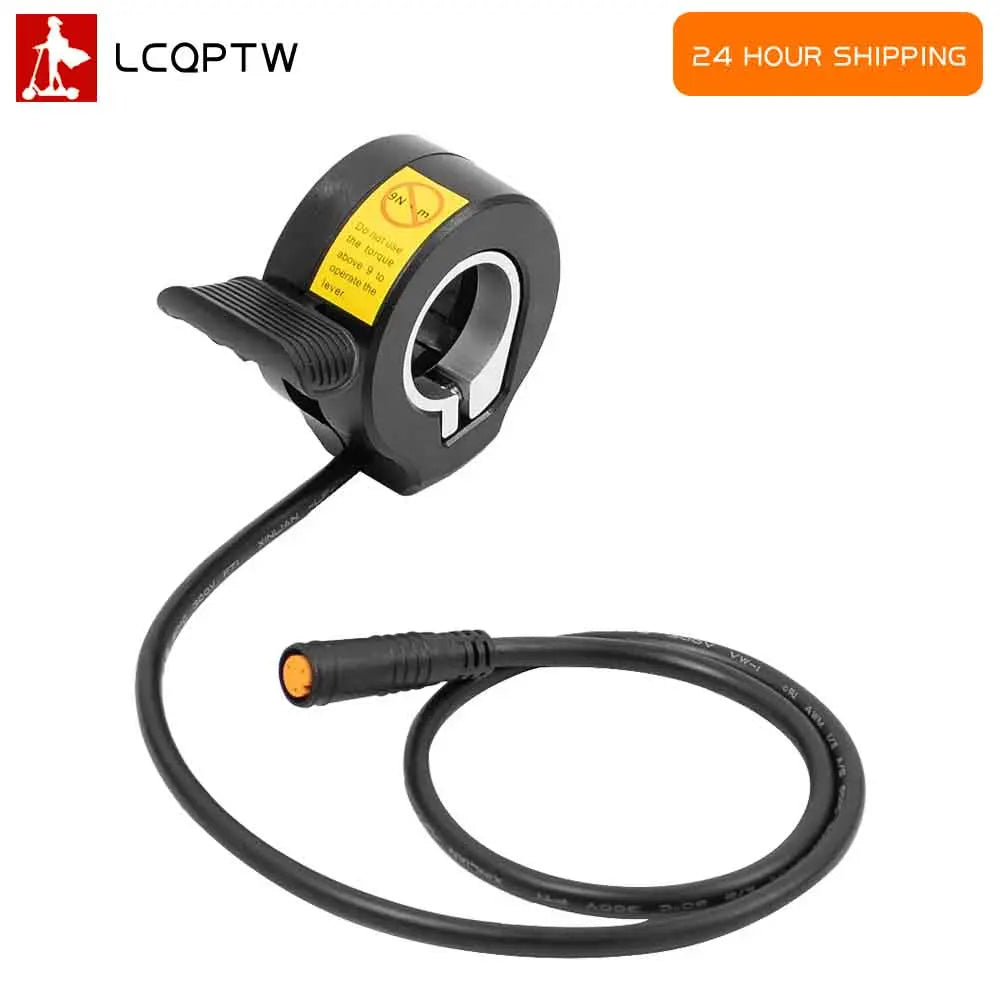 Ebike Thumb Throttle 130X Finger Throttle for Bafang Mid Drive Motor Conversion Kits 250W 500W 750W 1000W Speed Control Part