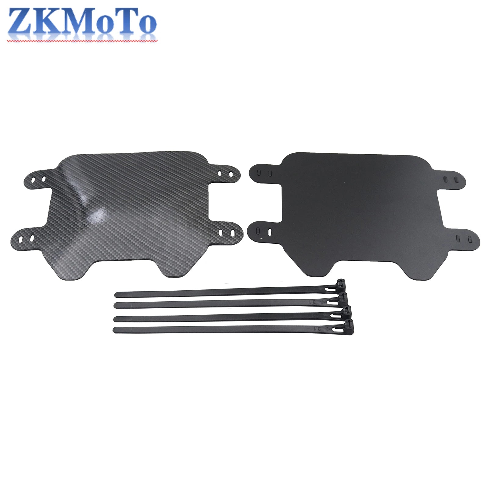 For Sur-ron Motorcycle Front Number Plate Frame Holder Black For SurRon Light BeeX Segway X160 X260 Electric Off-road Motorcycle