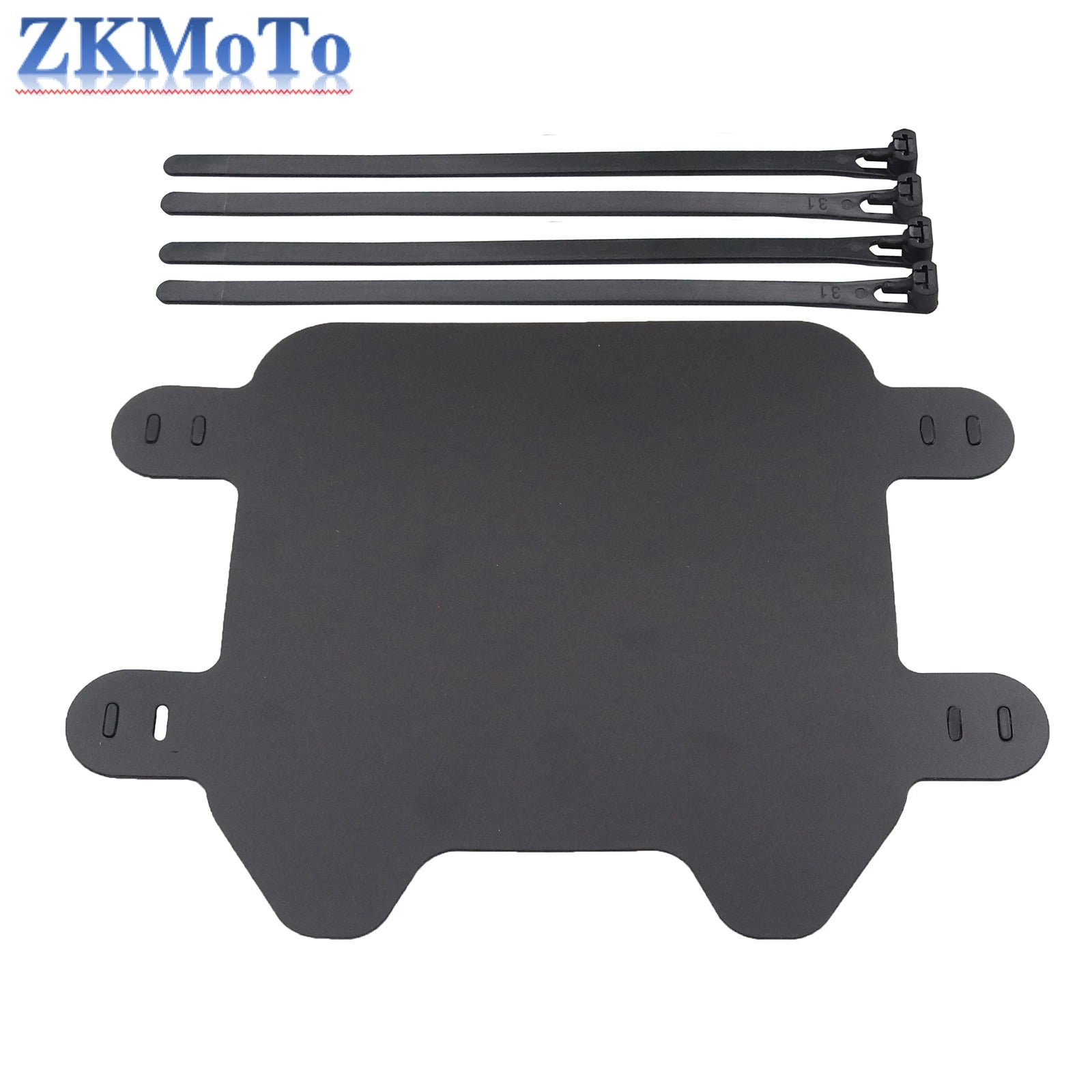 For Sur-ron Motorcycle Front Number Plate Frame Holder Black For SurRon Light BeeX Segway X160 X260 Electric Off-road Motorcycle