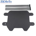 For Sur-ron Motorcycle Front Number Plate Frame Holder Black For SurRon Light BeeX Segway X160 X260 Electric Off-road Motorcycle